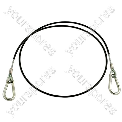 Cavo sicurezza power tec - sicurezza, 2m