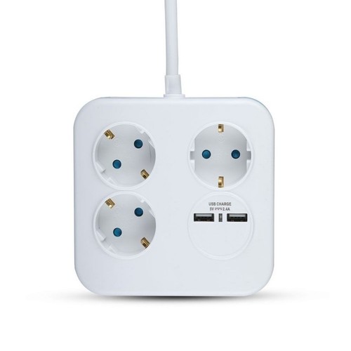 Multipresa quadra con cavo - quadra,